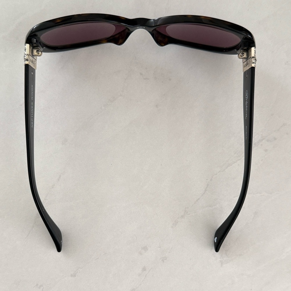 Brighton Black Sunglasses with Colorful Floral Case - Picture 10 of 14